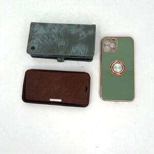 Lot of 3 iPhone wallet cases - Caseme Otterbox